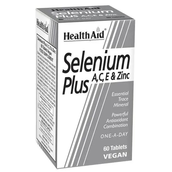 Health Aid Selenium Plus Tablets 60 Tablets