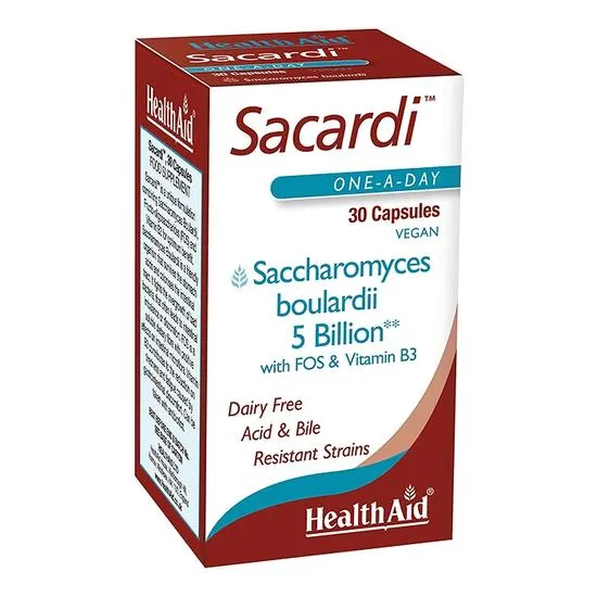 Health Aid Sacardi Capsules 30 Capsules