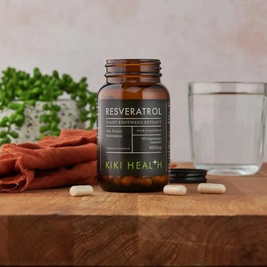 KIKI Health Resveratrol 400mg Capsules 60 Capsules