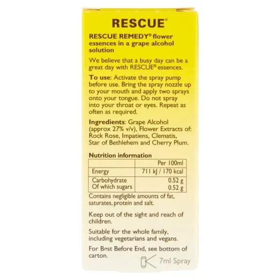 Bach Rescue Remedy Spray 7ml