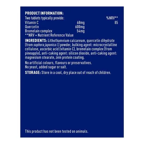 Higher Nature Quercetin & Bromelain Tablets 60 Tablets