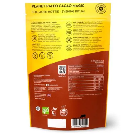 Planet Paleo Pure Collagen Cacao Magic 264g