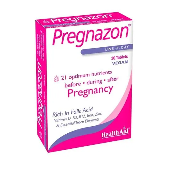 Health Aid Pregnazon Capsules 30 Capsules