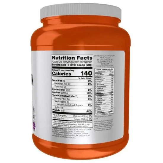 NOW Foods Plant Protein Complex Creamy Vanilla 907g