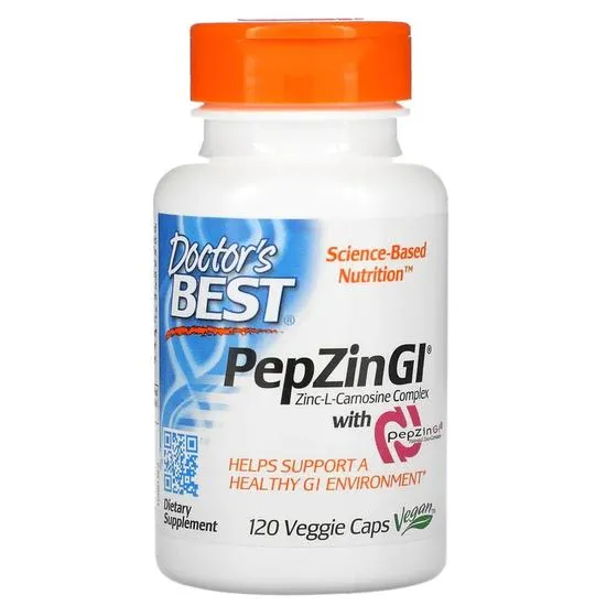Doctor's Best PepZin GI Vegicaps 120 Vegicaps