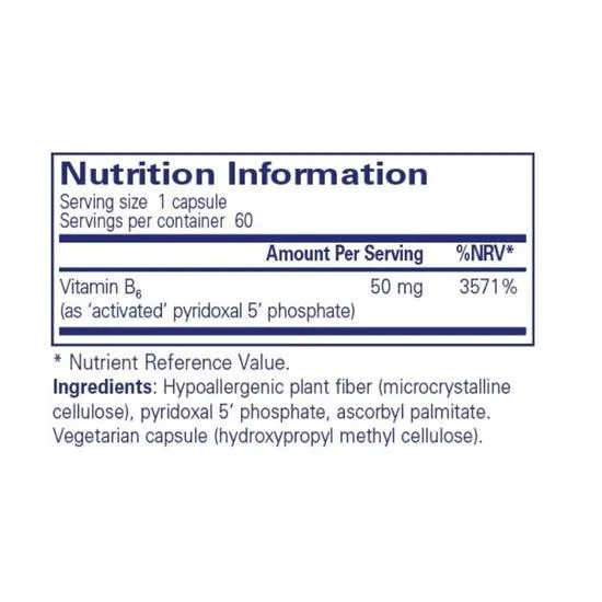 Pure Encapsulations P5p 50 Capsules 60 Capsules