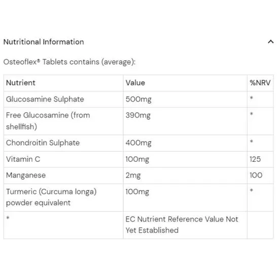 Health Aid Osteoflex Tablets 30 Tablets
