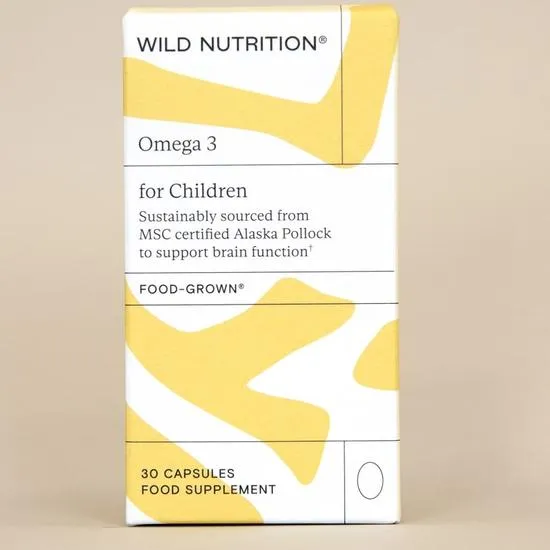 Wild Nutrition Omega 3for Children Capsules 30 Capsules