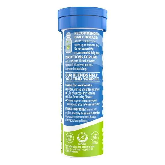 Nuun Hydration Nuun Sports Electrolytes Lemon Lime Effervescent Tablets 10 Tablets