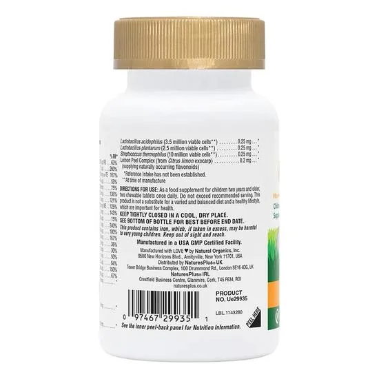 Nature's Plus Natures Plus Animal Parade Gold Chewable Multi Orange Flavour 60