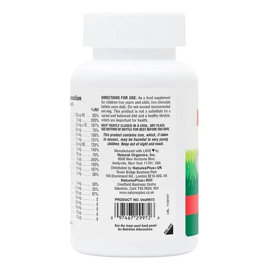 Nature's Plus Animal Parade Multivitamin Cherry Chewables 90 Chewables