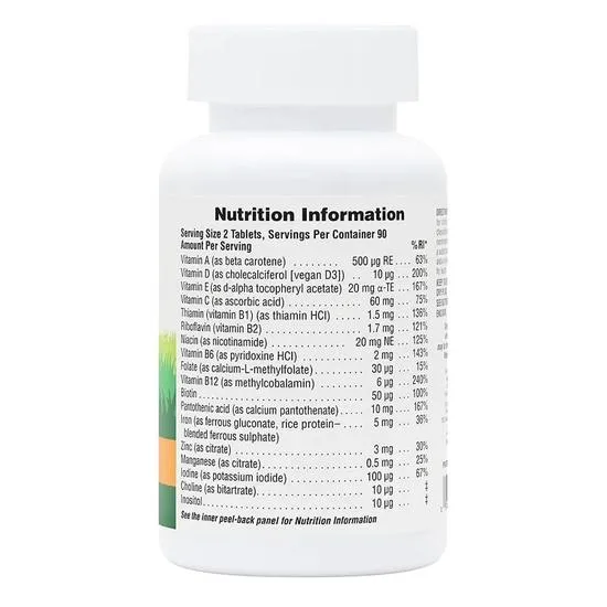 Nature's Plus Natures Plus Animal Parade Assorted Flavour Chewables 180 Chewables