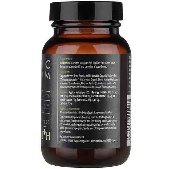 KIKI Health Mushroom Extract Coffee Powder 75g