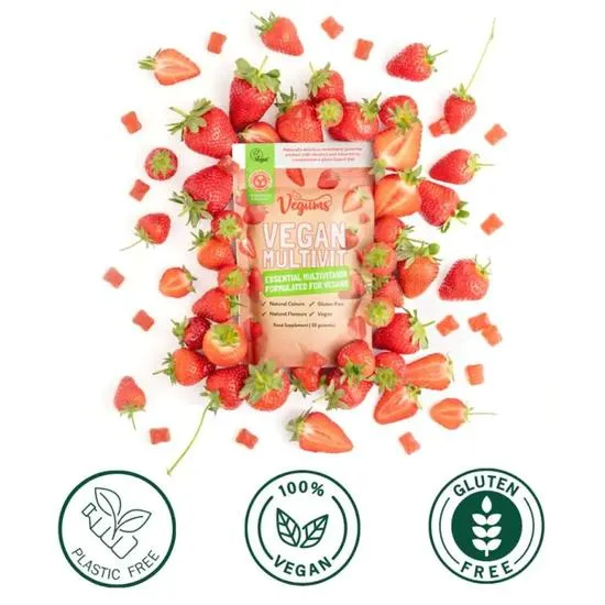 Vegums Multivitamin For Vegans Gummies 30 Gummies