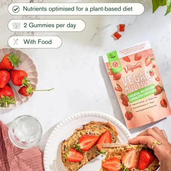 Vegums Multivitamin For Vegans Gummies 30 Gummies