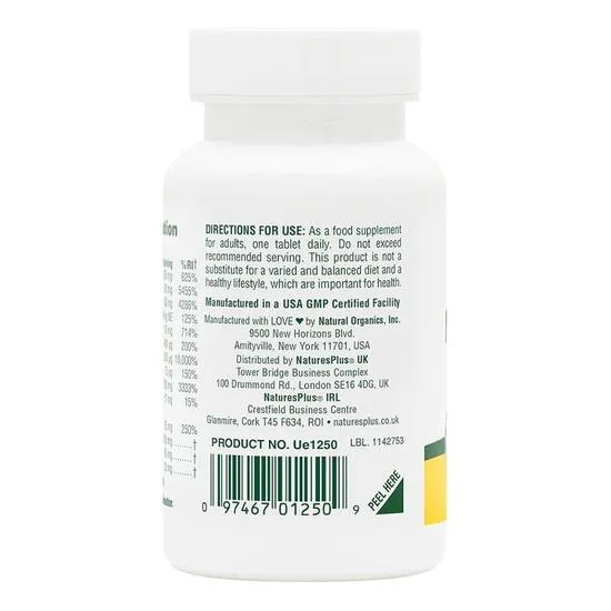 Nature's Plus Mega-Stress Sustained Release Tablets 30 Tablets