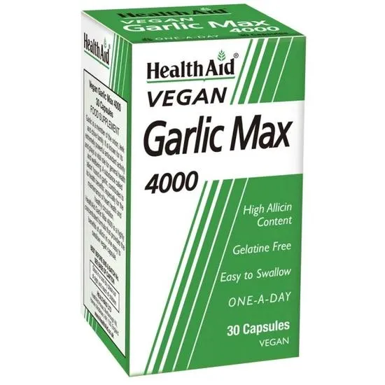 Health Aid Maxi Garlic 4000 Capsules 30 Capsules
