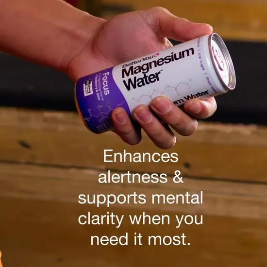 BetterYou Magnesium Water Focus 250ml x 12