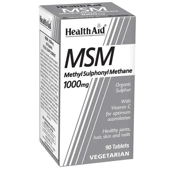 Health Aid MSM 1000mg 90 Tablets