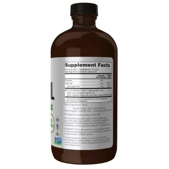 NOW Foods MCT Oil Pure Liquid 946ml