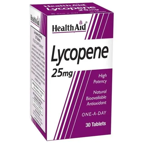 Health Aid Lycopene 25mg Tablets 30 Tablets