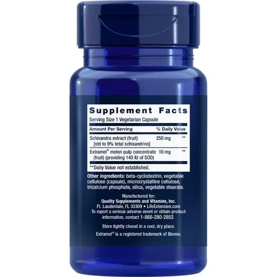 Life Extension Liver Efficiency Formula Vegicaps 30 Vegicaps