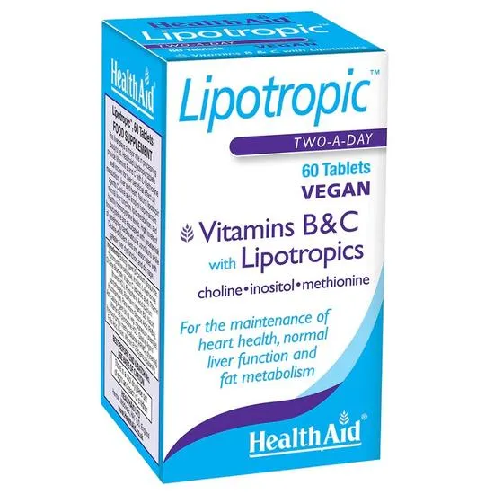 Health Aid Lipotropic Tablets 60 Tablets