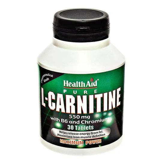 Health Aid L-Carnitine 550mg Tablets 30 Tablets