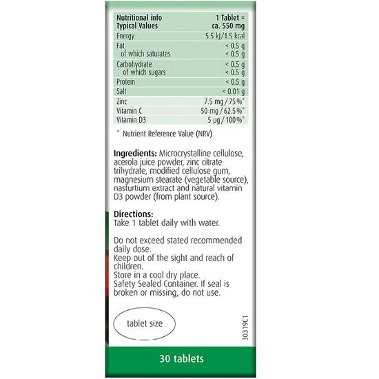 A.Vogel Immune Support Tablets 30 Tablets