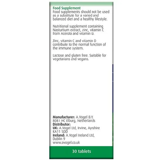 A.Vogel Immune Support Tablets 30 Tablets