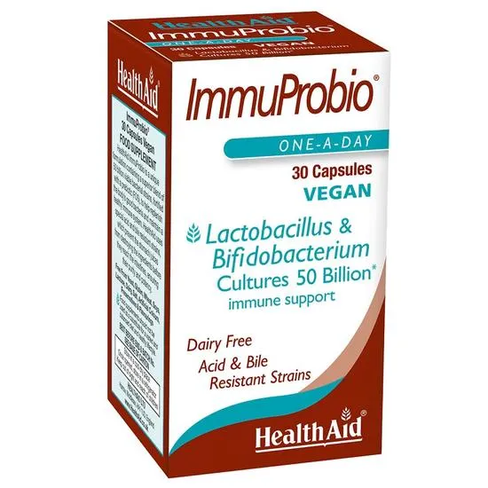 Health Aid ImmuProbio 50 Billion Capsules 30 Capsules