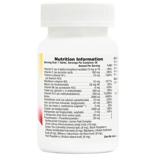 Nature's Plus Hema-plex Tablets 30 Tablets