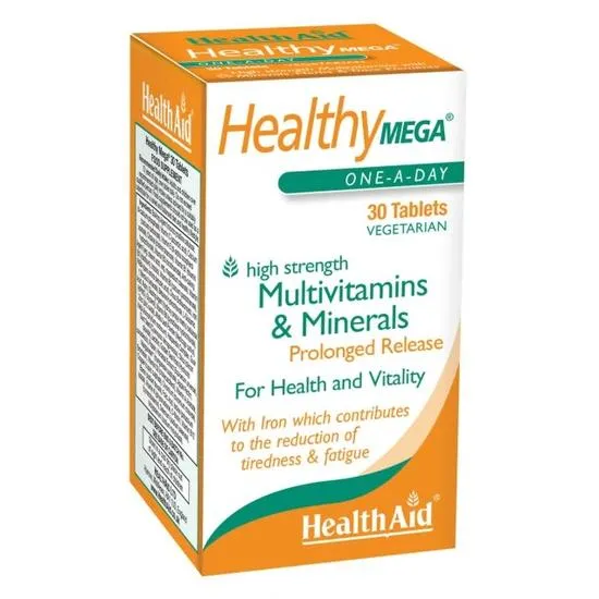 Health Aid Healthy Mega Prolonged Release Tablets 30 Tablets