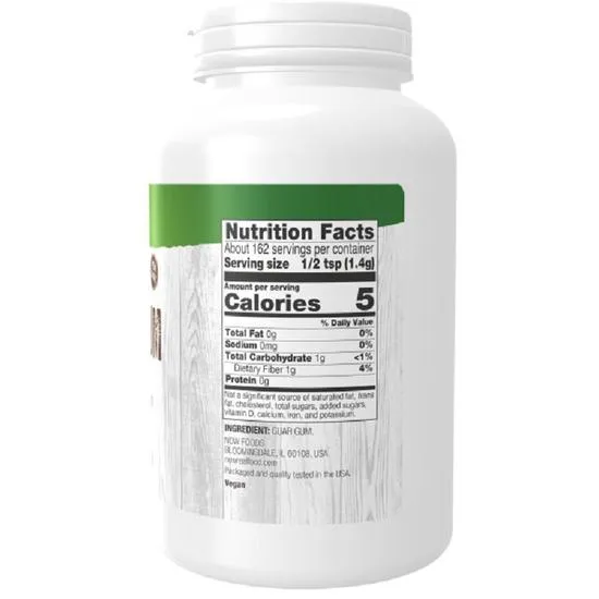 NOW Foods Guar Gum 100% Pure Powder 227g