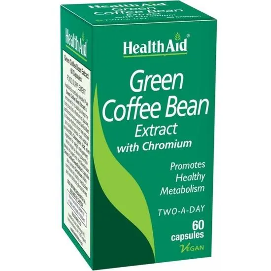 Health Aid Green Coffee Bean Extract Vegicaps 60 Vegicaps