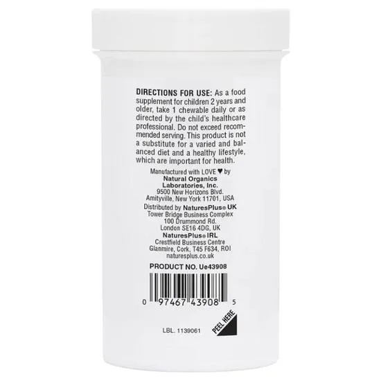 Nature's Plus GI Nutra Kids Chewables 30 Chewables