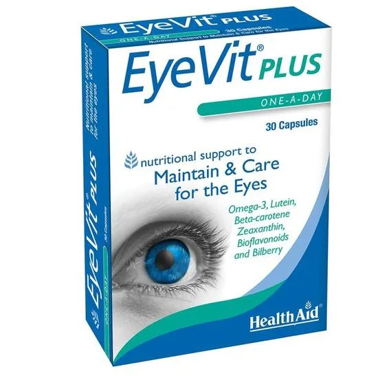 Health Aid EyeVit Plus Capsules 30 Capsules