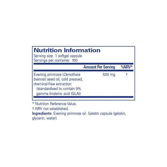 Pure Encapsulations Evening Primrose Oil Softgels 100 Softgels