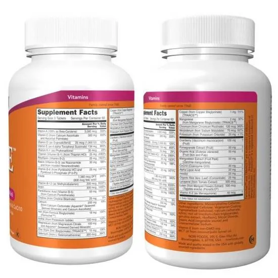 NOW Foods Eve Women's Multiple Vitamin Tablets 90 Tablets