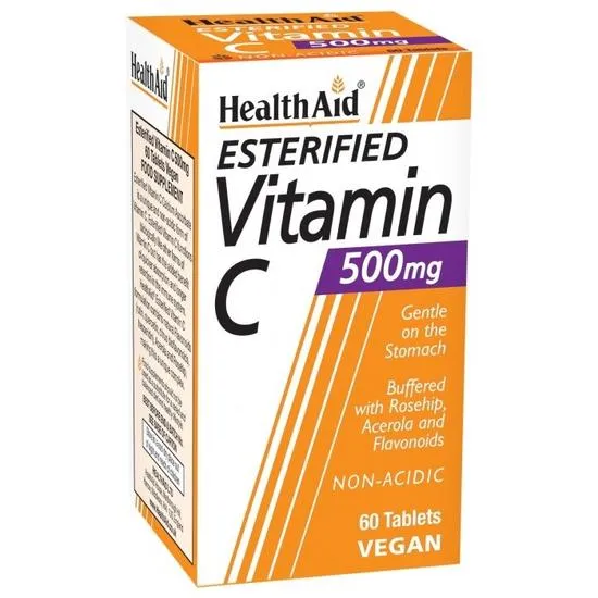 Health Aid Esterified C 500mg Tablets 60 Tablets