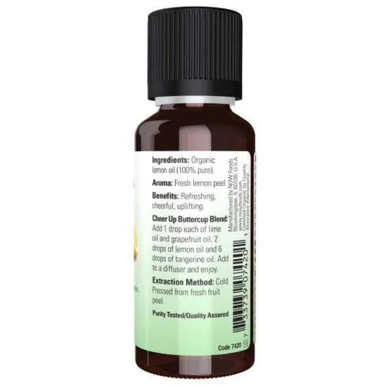 NOW Foods Essential Oil Lemon Oil 30ml