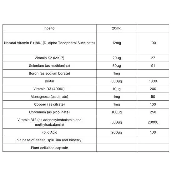 Viridian Essential Vegan Multi Capsules 30 Capsules
