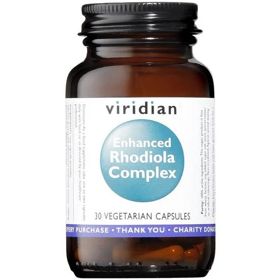 Viridian Enhanced Rhodiola Complex 90 Capsules