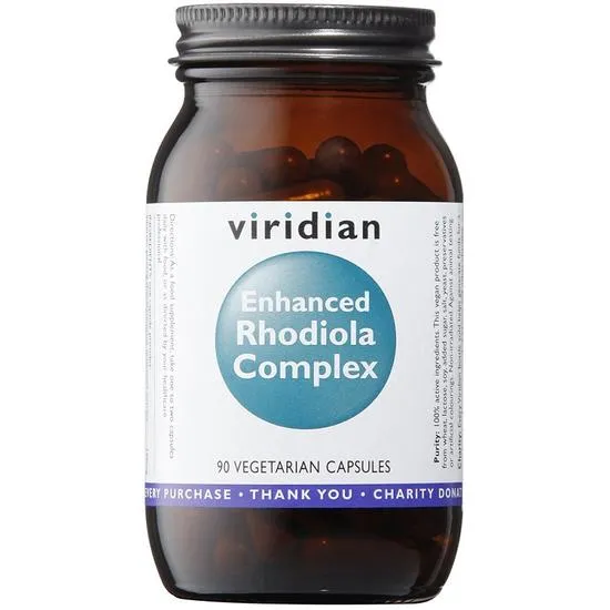 Viridian Enhanced Rhodiola Complex 90 Capsules