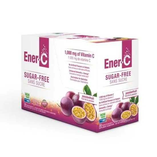Ener-Life Ener-C Passion Fruit Sugar Free Sachets 30 Sachets