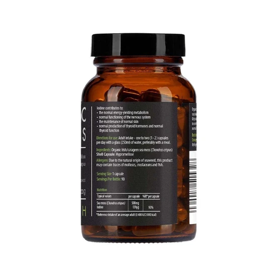 KIKI Health Irish Sea Moss Capsules 90 Capsules