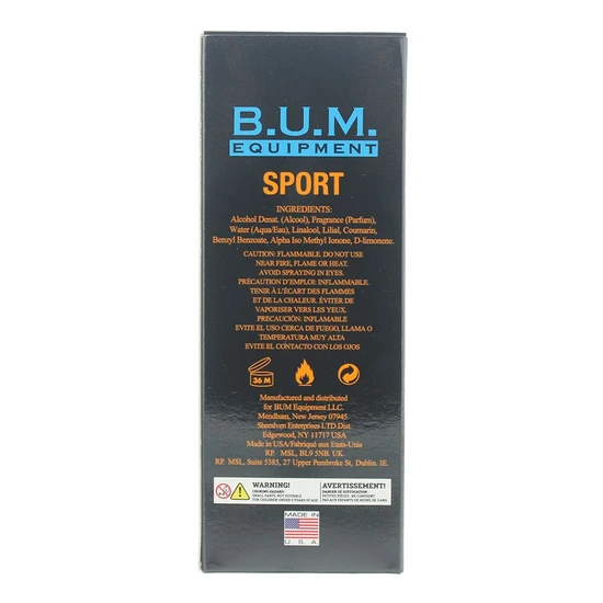 BUM Equipment Sport Eau De Toilette 100ml