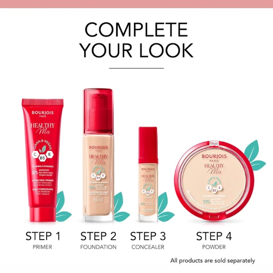 Bourjois Healthy Mix Clean & Vegan Naturally Radiant Powder 02 Vanilla