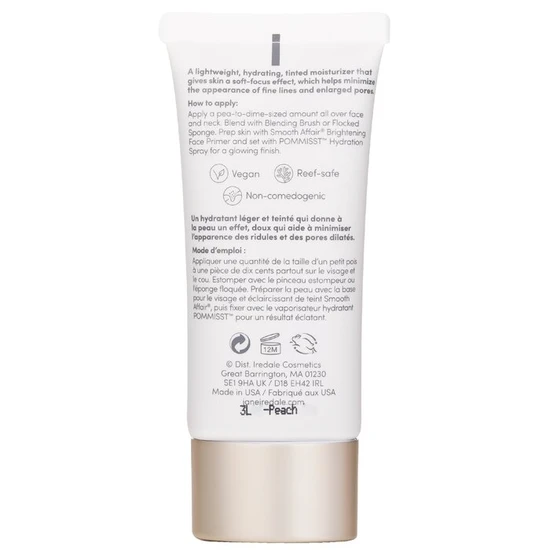 Jane Iredale Dream Tint Tinted Moisturiser Peach Brightener