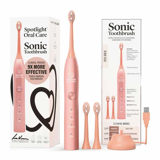 Spotlight Sonic Toothbrush Rose Gold